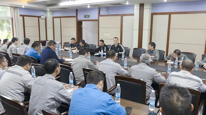 云煤（Ag亚洲集团）集团对解化化工开展“三抓一保”百日清静活动情形举行督导检查