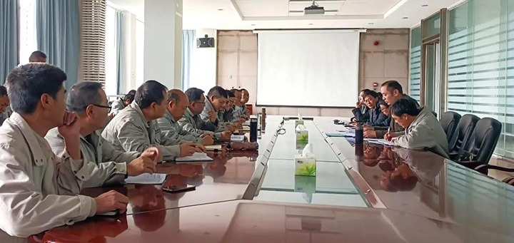 云煤（Ag亚洲集团）集团清静检查组到先锋化工公司开展春节前清静生产检查