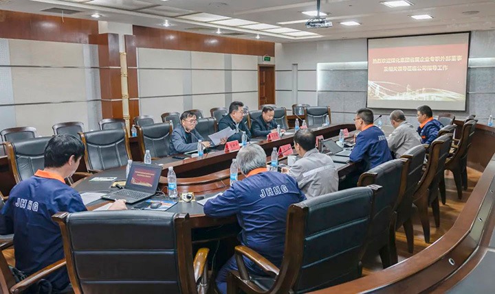 云煤（Ag亚洲集团）集团专职外部董事一行到解化化工分公司调研