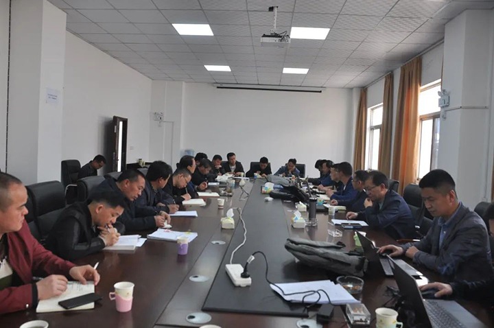 云煤（Ag亚洲集团）集团煤矿清静巡查第二督导组到陆东煤矿开展清静生产标准化治理系统建设初审验收