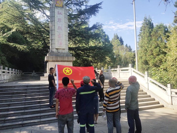 【云煤风范】田坝煤矿、陆东煤矿、解化化工分公司开展五四主题团日活动