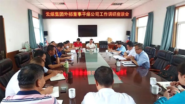 【主题教育】云煤（Ag亚洲集团）集团专职外部董事寸延峰一行到一平浪煤矿开展主题教育调研
