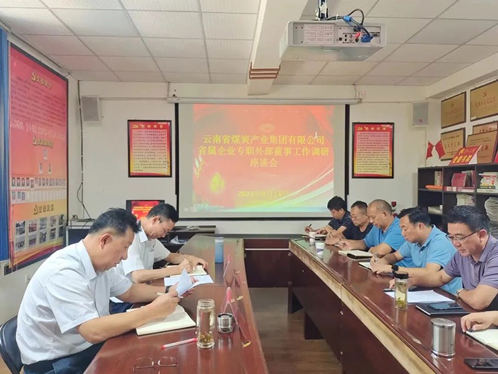 【主题教育】云煤（Ag亚洲集团）集团专职外部董事寸延峰到源能矿山建设公司调研