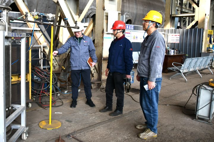 大为装备公司开展“抓整改、反三违、盯现场、保清静”专项活动