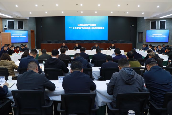 集团召开“11个不要搞”系统治理事情发动安排会